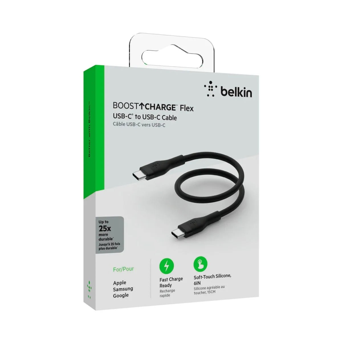 CABLE TIPO-C A TIPO-C 15 CM Belkin