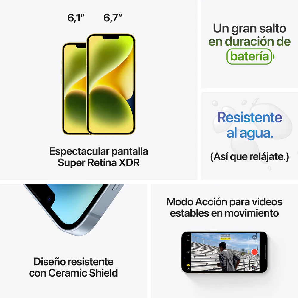 IPhone 14 Plus exhibición